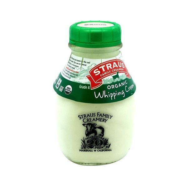 slide 1 of 2, Straus Family Creamery Whipping Cream 1 pt, 1 pint