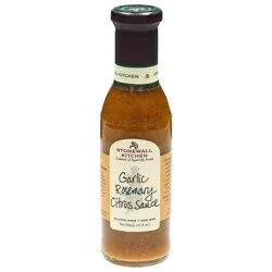 Stonewall Kitchen Garlic Rosemary Citrus Sauce - 11 fl oz