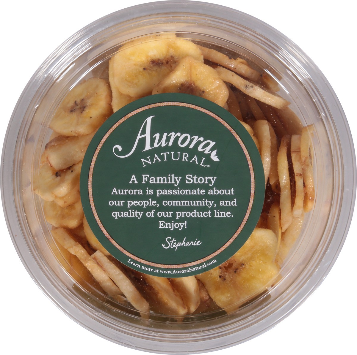 slide 2 of 14, Aurora Natural Organic Banana Chips 5.5 oz, 5.5 oz