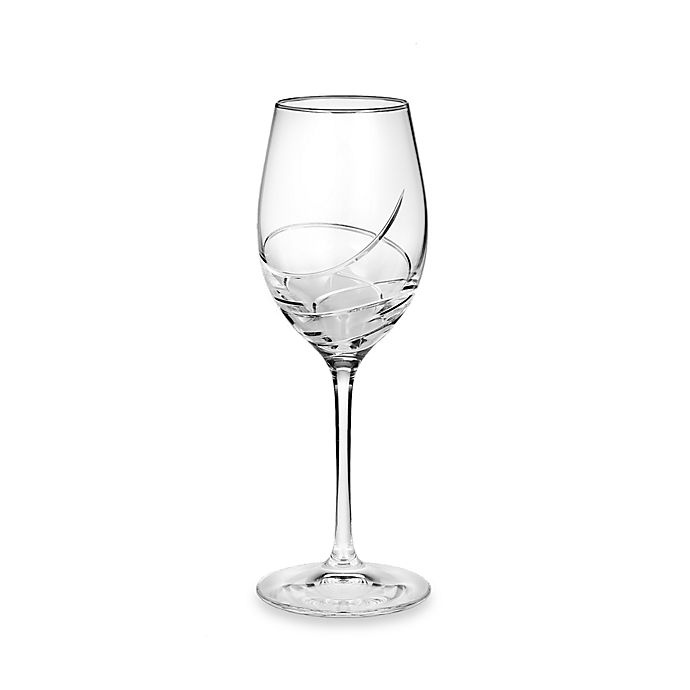 slide 1 of 1, Waterford Ballet Ribbon Essence Platinum White Wine Glass, 1 ct