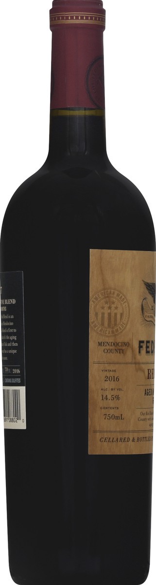 slide 3 of 7, The Federalist Bourbon Blend Wine, 750 ml