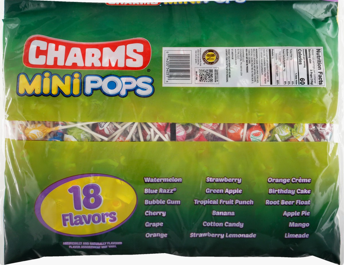 slide 10 of 10, Charms Mini Pops Laydown Bag, 71.84 oz