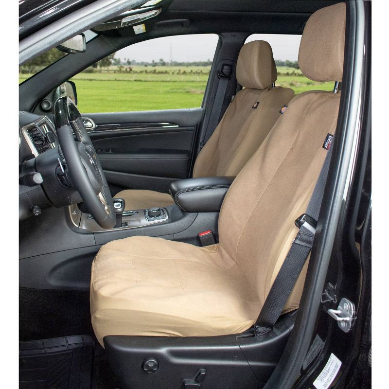 slide 3 of 3, Dickies Icon LB Blair TAN Seat Cover, 2 ct