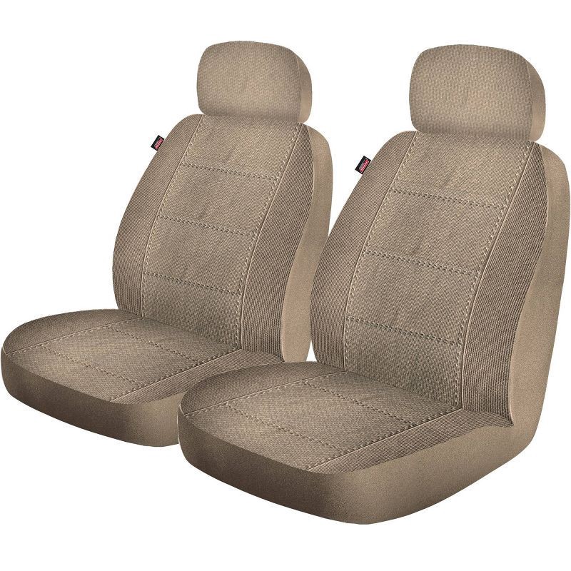 slide 1 of 3, Dickies Icon LB Blair TAN Seat Cover, 2 ct