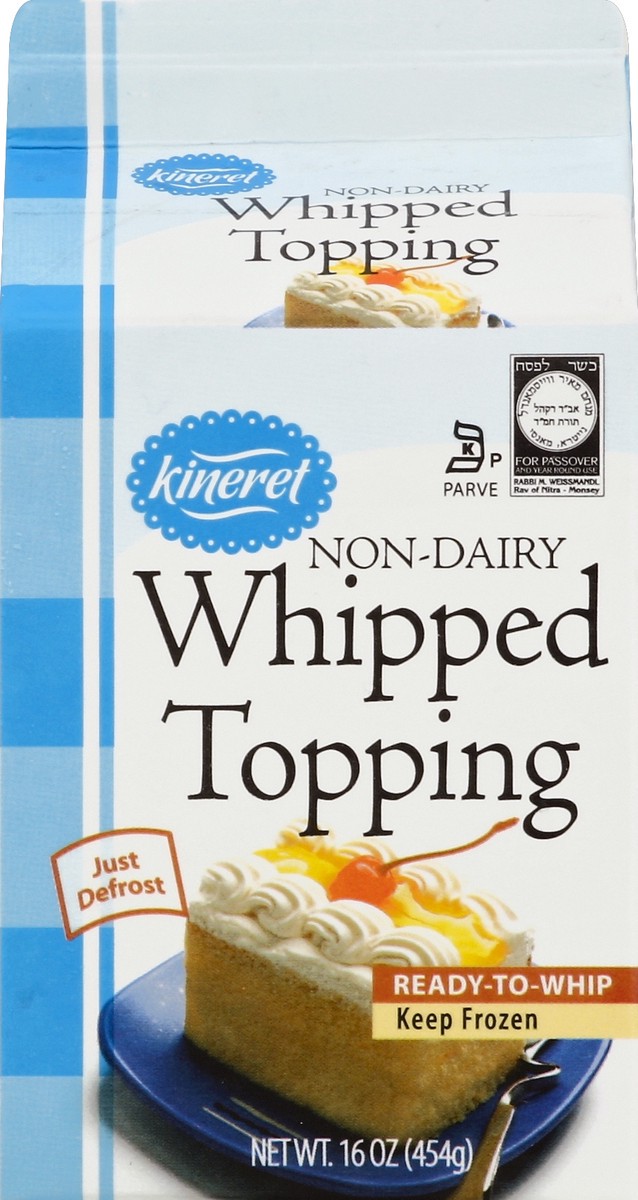 slide 1 of 5, Kineret Non Dairy Whipped Topping, 16 oz