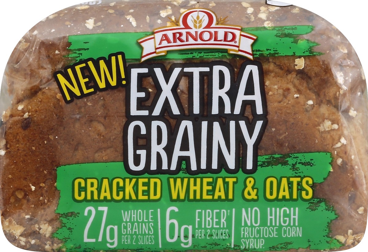 slide 4 of 5, Brownberry Cracked Wheat & Oat Bread, 24 oz