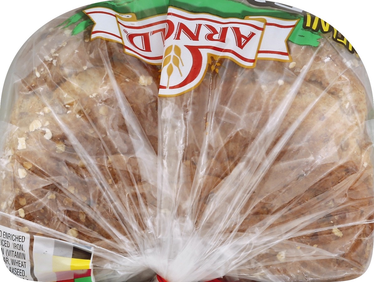 slide 5 of 5, Brownberry Cracked Wheat & Oat Bread, 24 oz