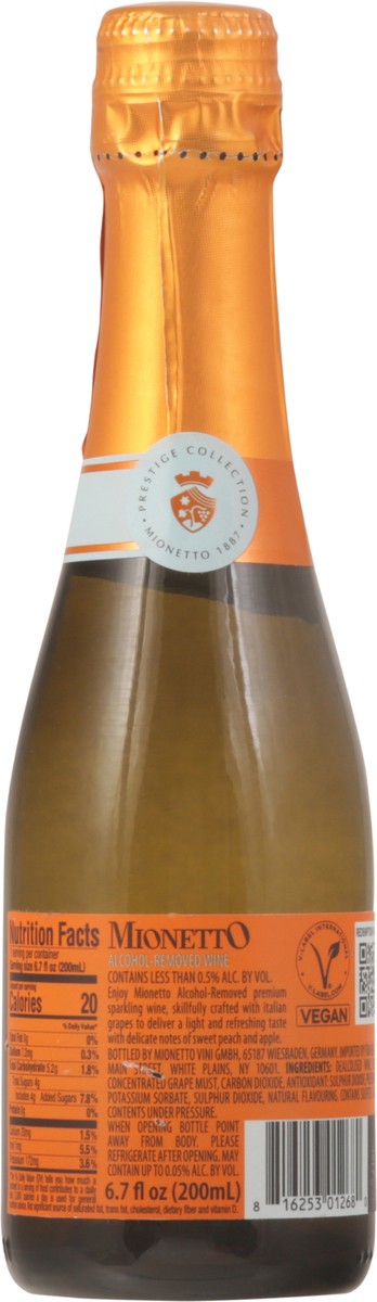 slide 12 of 14, Mionetto Non Alcoholic Sparkling Wine, 200 ml