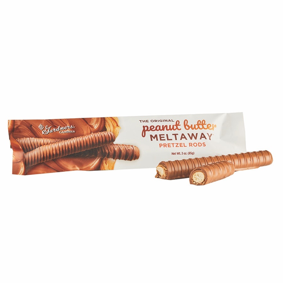 slide 1 of 1, Gardners Candies Peanut Butter Pretzel Rods, 3 oz