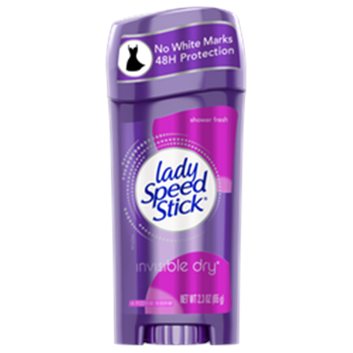 slide 1 of 10, Lady Speed Stick Invisible Dry Antiperspirant Deodorant, Shower Fresh, 2.3oz, 2.3 oz