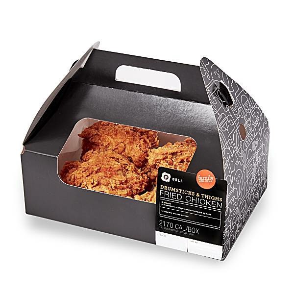 slide 1 of 1, Publix Drumsticks & Thighs Fried Chicken, 8 ct