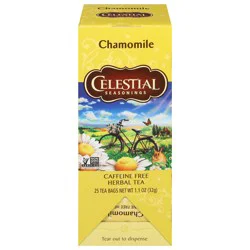 Celestial Seasonings Caffeine Free Chamomile Herbal Tea, 25 Tea Bags
