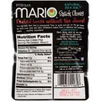 slide 14 of 21, Mario Ripe Pitted Snack Olive Seasoned with Natural Sea Salt, 1.05 oz