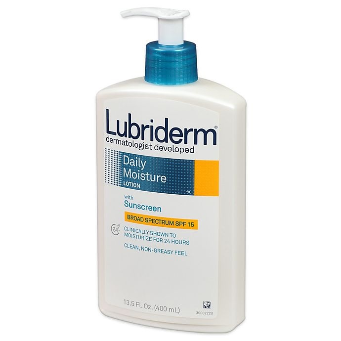 Lubriderm Daily Moisture Body Lotion With Broad Spectrum SPF 15