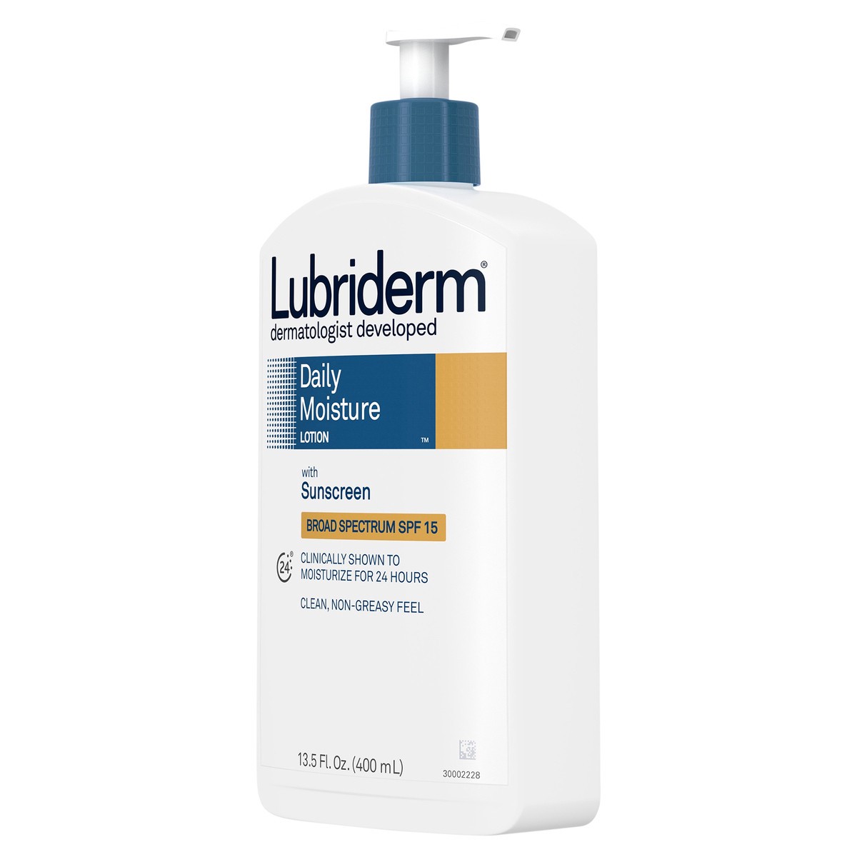 slide 2 of 11, Lubriderm Daily Moisture Lotion, Pro-Vitamin B5 & SPF 15, 13.5 fl. oz, 13.50 fl oz