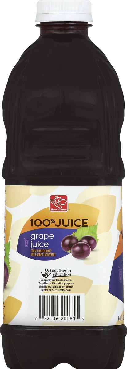 slide 4 of 4, Harris Teeter 100% Grape Juice - 64 oz, 64 oz