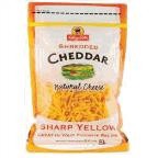 slide 1 of 1, ShopRite Shredded Cheddar, 8 oz