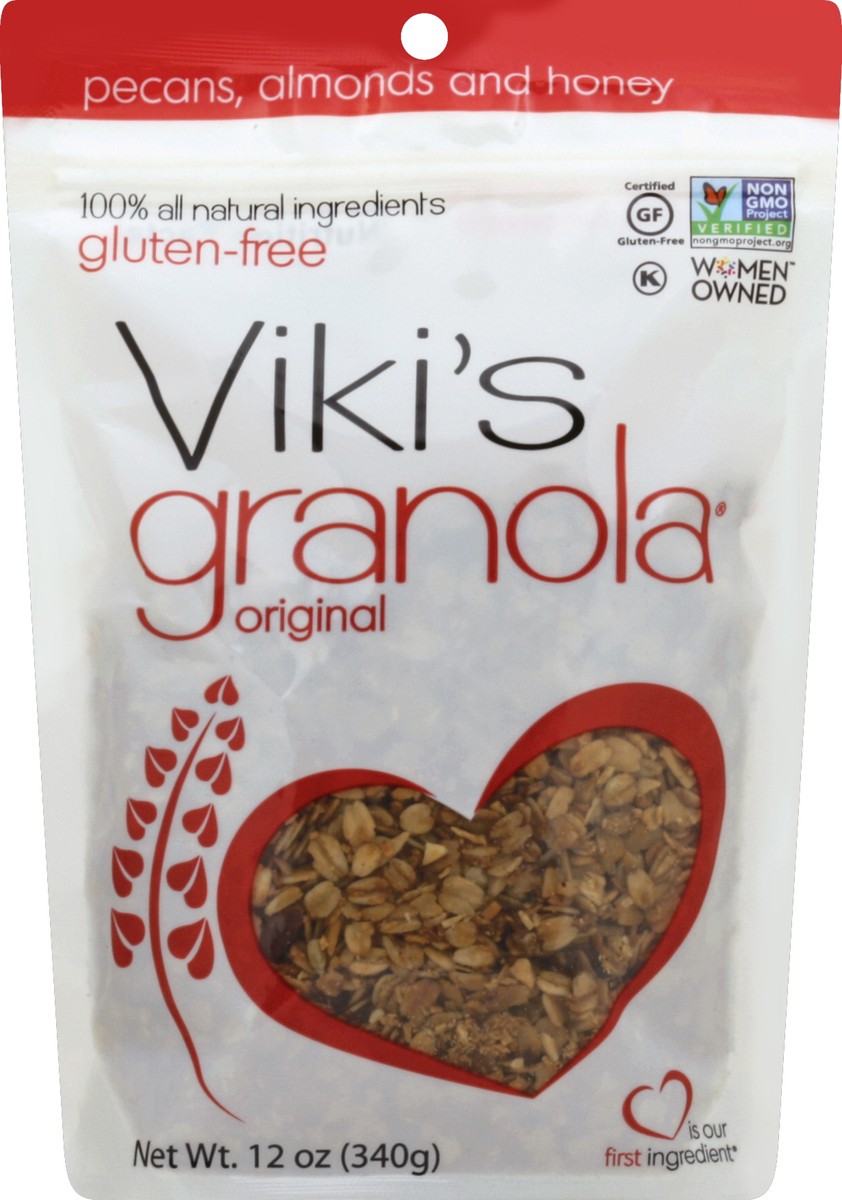 slide 2 of 2, Viki's Granola Cereal Original Honey, 12 oz