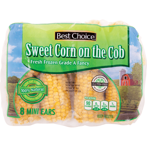 slide 1 of 1, Best Choice Sweet Corn on the Cob, 8 ct