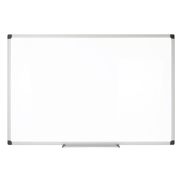 slide 1 of 5, FORAY Magnetic Dry-Erase Board With Aluminum Frame, 48" X 72", White, Silver Frame, 48 in