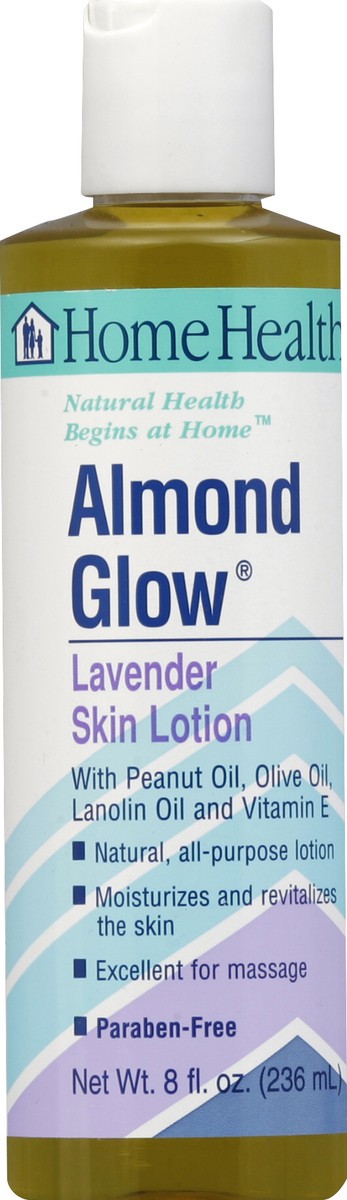 slide 2 of 4, Home Health Almond Glow Lavender Skin Lotion, 8 fl oz