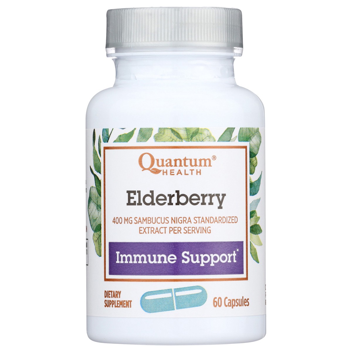 slide 1 of 1, Quantum Health Quantum Elderberry 60 ea, 60 ct