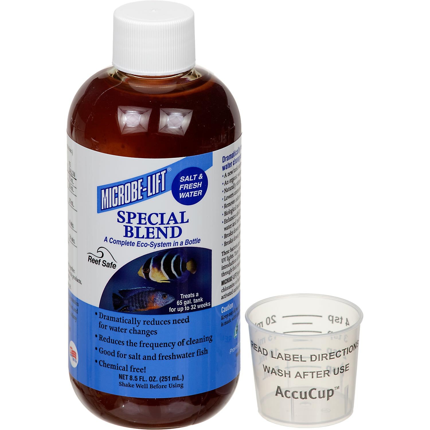 slide 1 of 1, Microbe-Lift Special Blend Aquarium Bacteria, 8.5 oz