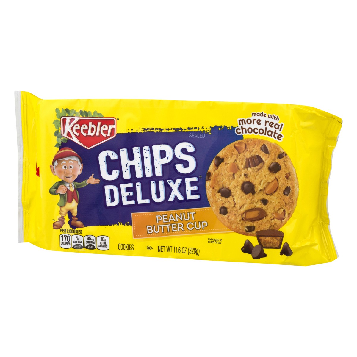 slide 5 of 13, Keebler Peanut Butter Cup Cookies 11.6 oz, 11.6 oz