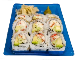 Roshi Sushi Crab Salad Cucumber And Avocado