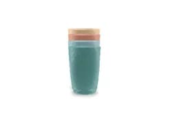 ROOM & RETREAT RR PLASTIC JUMBO TUMBLER 25OZ 4PK MULTI COLOR