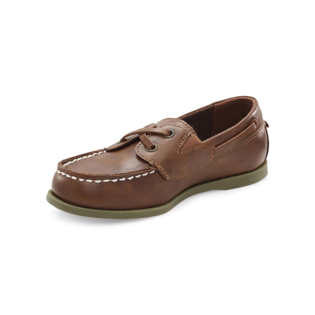 slide 6 of 6, Carter's Carters Kid Boat Shoes Brown 4Y, 1 ct