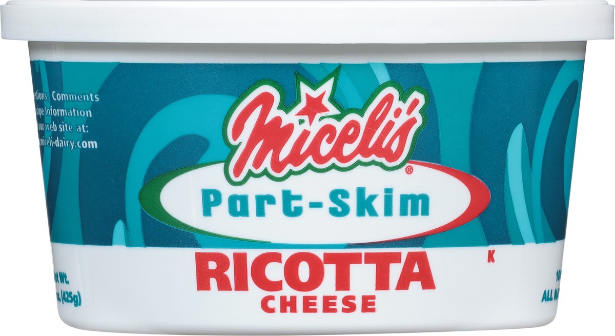 slide 11 of 11, Miceli's Miceli Part Skim Ricotta 15 Oz, 15 oz