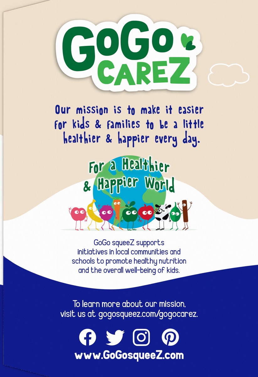 slide 7 of 7, GoGo squeeZ YogurtZ Variety Pack, Made with 100% Real Milk, 3 oz Pouches (16 Pack), 16 ct