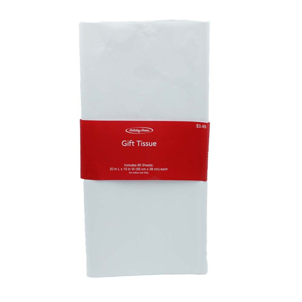 slide 1 of 3, Holiday Home® Soilid Tissue White, 80 ct