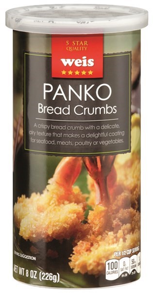 slide 1 of 1, Weis Quality Panko Bread Crumbs, 8 oz