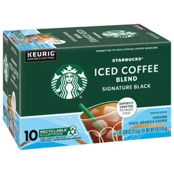 Starbucks Iced Coffee Black - 10 count