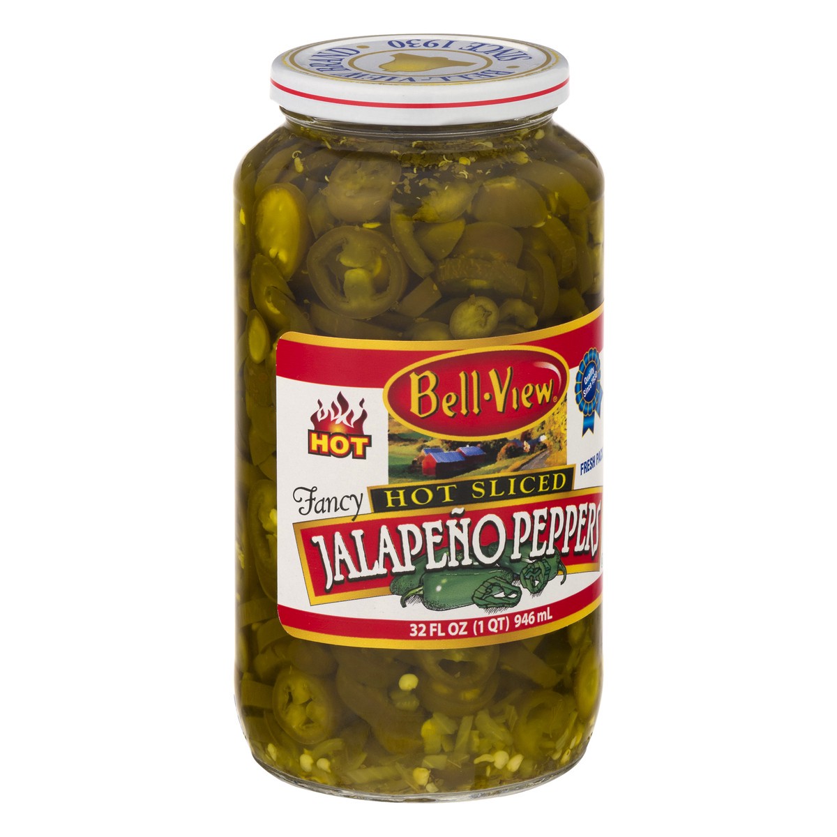 slide 9 of 12, Bell-View Hot Sliced Fresh Pack Jalapeno Peppers 32 oz, 32 oz