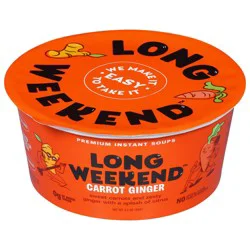 Long Weekend Premium Instant Soups Carrot Ginger Soup 1.2 oz