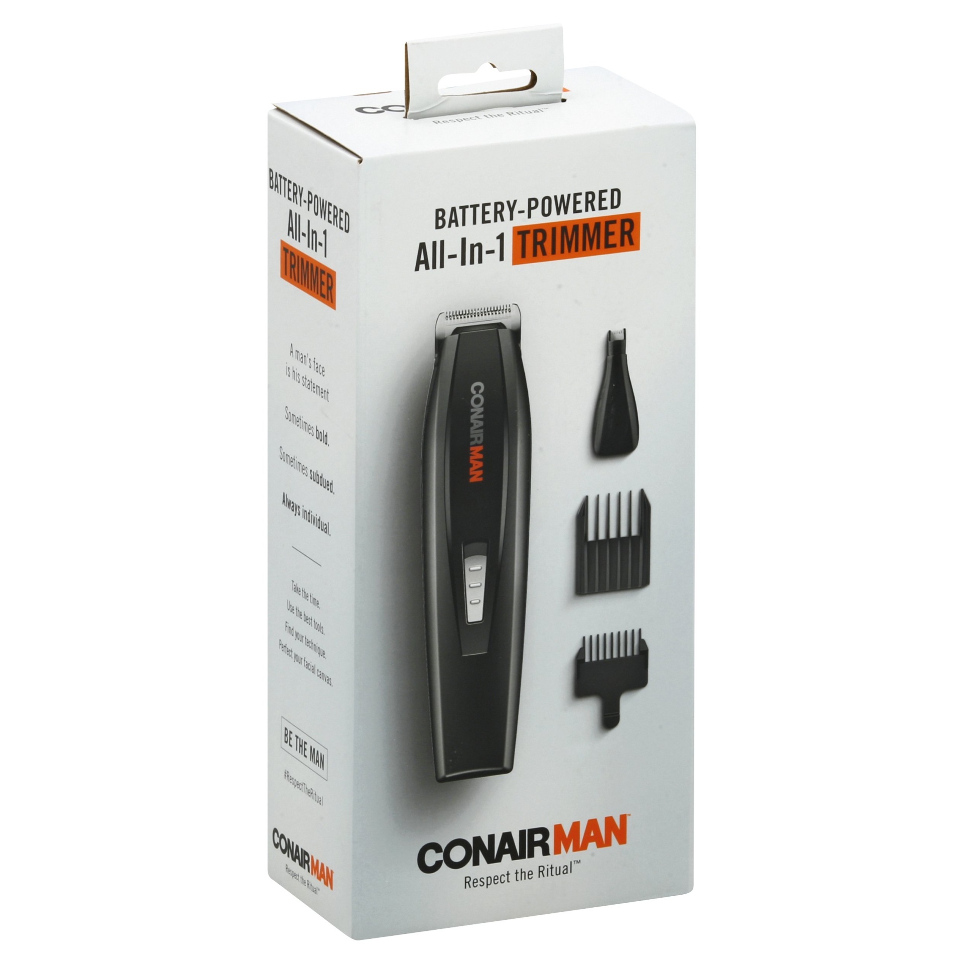 slide 1 of 1, Conair Man Battery Powered All-In-1 Trimmer, 1 ct