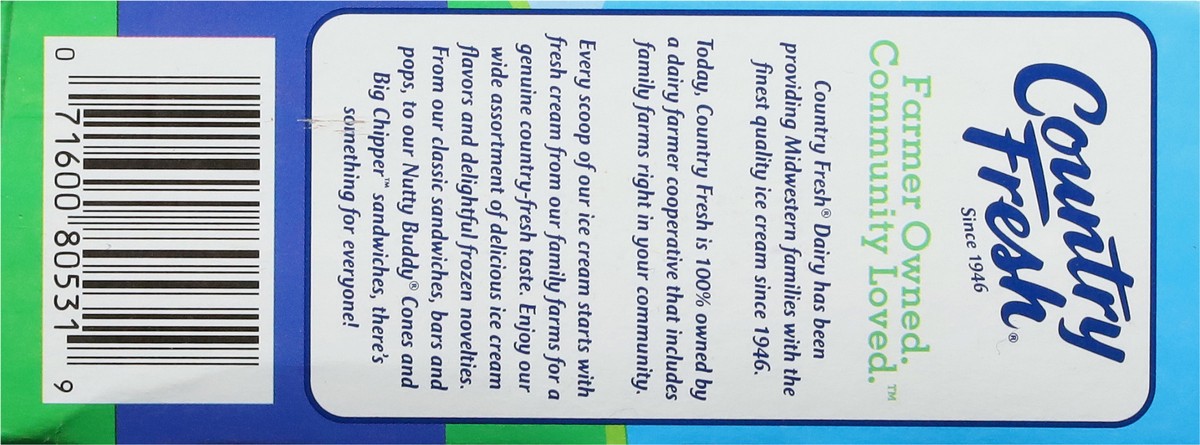 slide 11 of 17, Country Fresh Vanilla Ice Cream Sandwiches, 12 ct