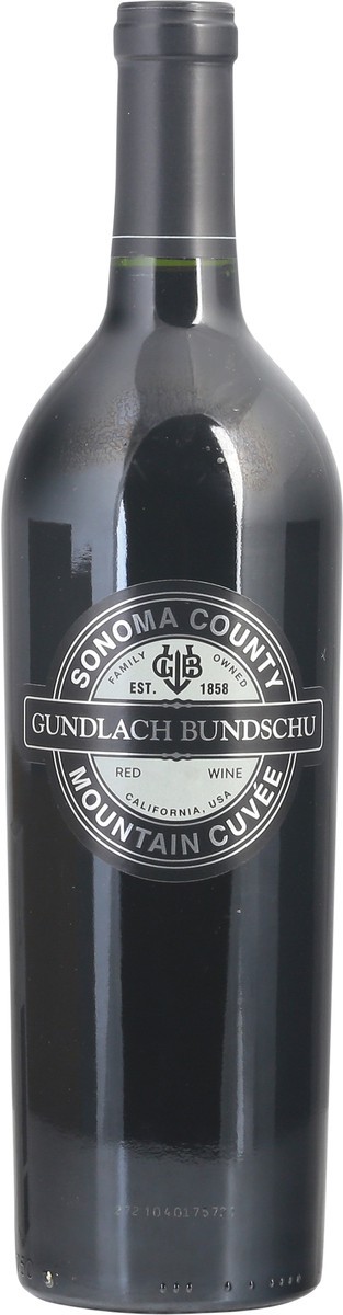 slide 2 of 9, Gundlach Bundschu Winery Gundlach Bundsch Red Blend Mountain Cuvee, 750 ml