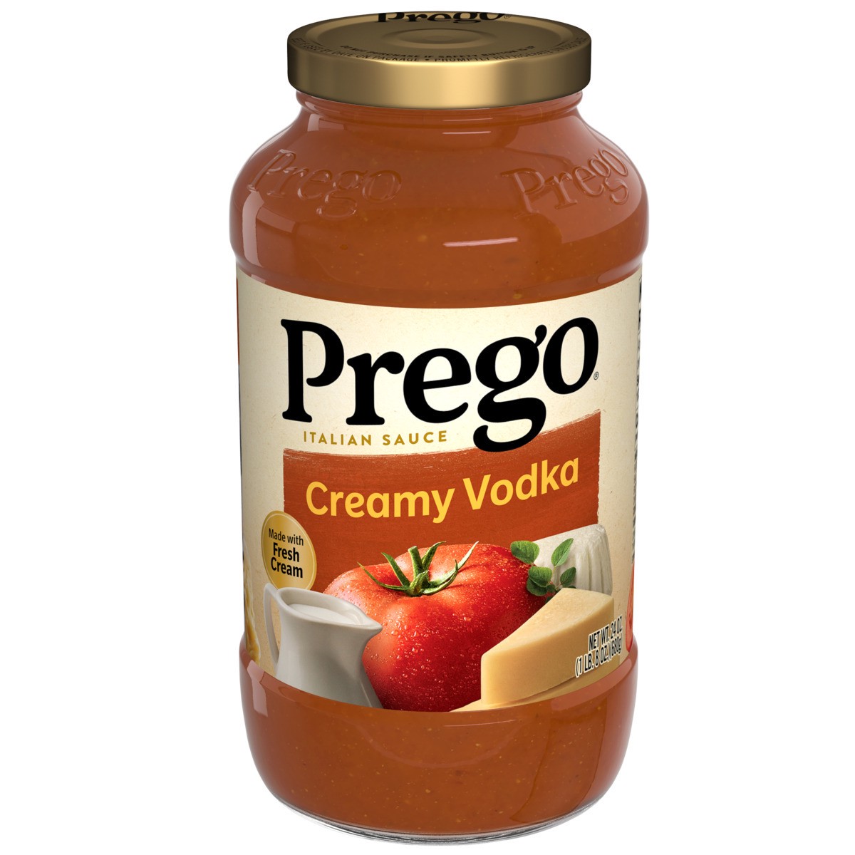 slide 1 of 1, Prego Creamy Vodka Pasta Sauce, 24 oz Jar, 24 oz