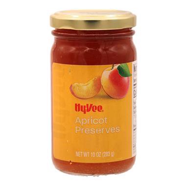 slide 1 of 1, Hy-Vee Apricot Preserves - 10 oz, 10 oz