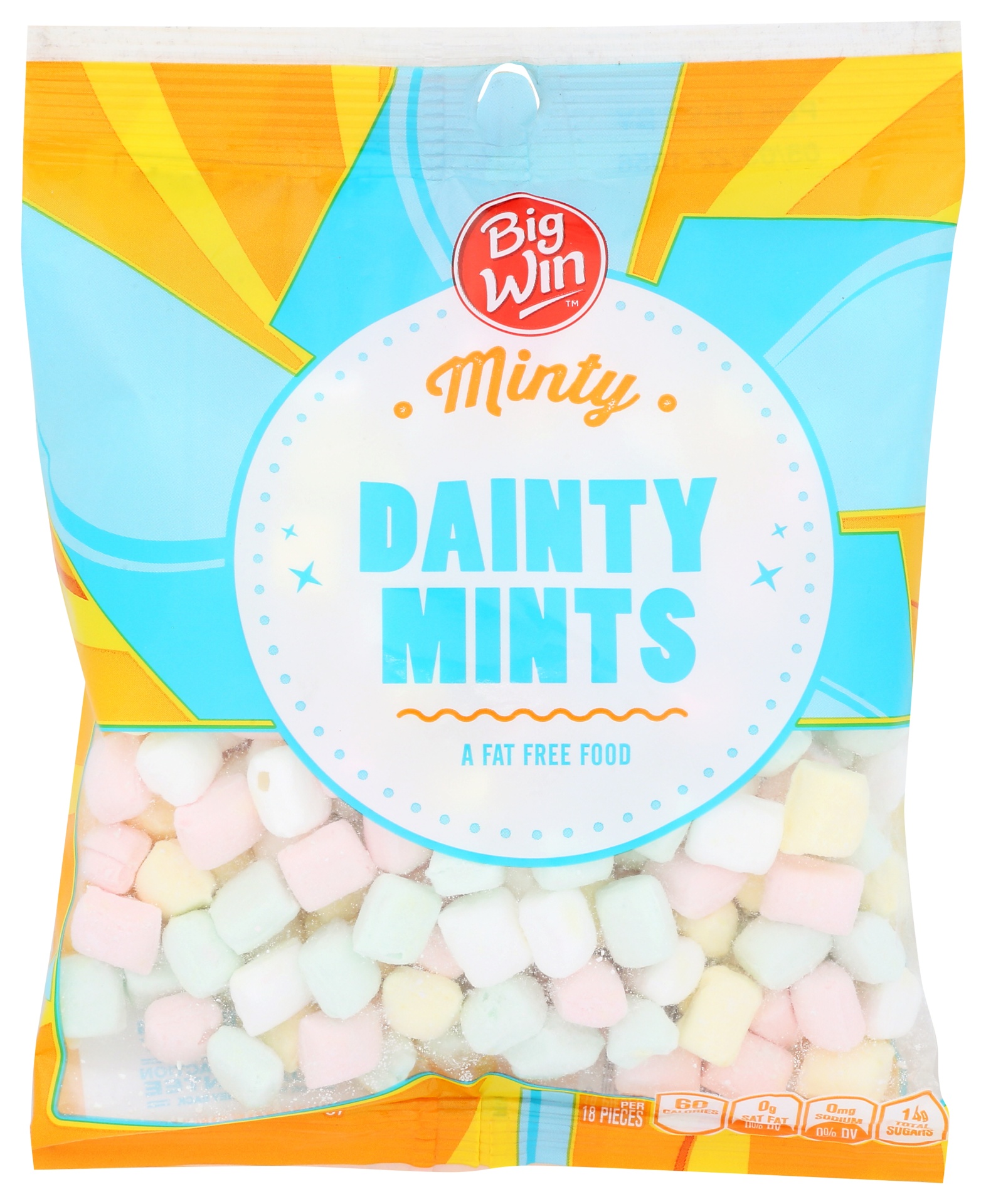 slide 1 of 4, Big Win Dainty Mints, 7 oz