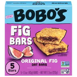 Bobo's Original Fig Oat Bars 5 - 1.5 oz Bars