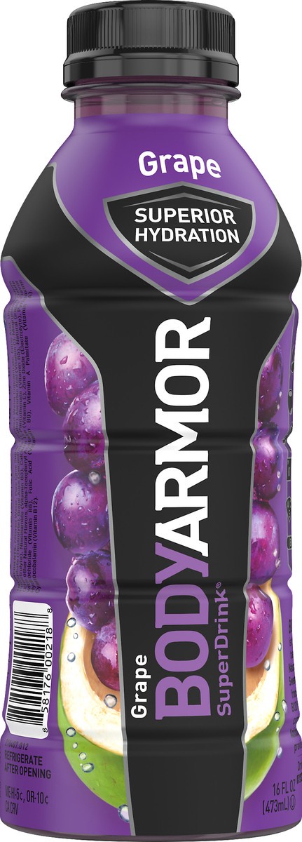 slide 4 of 7, BODYARMOR Grape Super Drink 16 oz, 16 fl oz