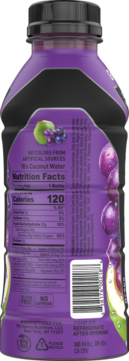 slide 7 of 7, BODYARMOR Grape Super Drink 16 oz, 16 fl oz