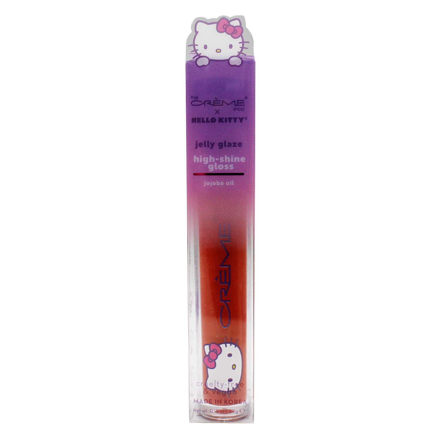slide 1 of 1, The Crème Shop Hello Kitty Hello Cutie Jelly Glaze High-Shine Gloss 0.3 oz, 1 ct