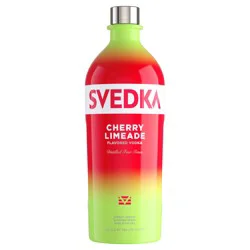 SVEDKA Cherry Limeade Flavored Vodka, 1.75 L Bottle, 70 Proof
