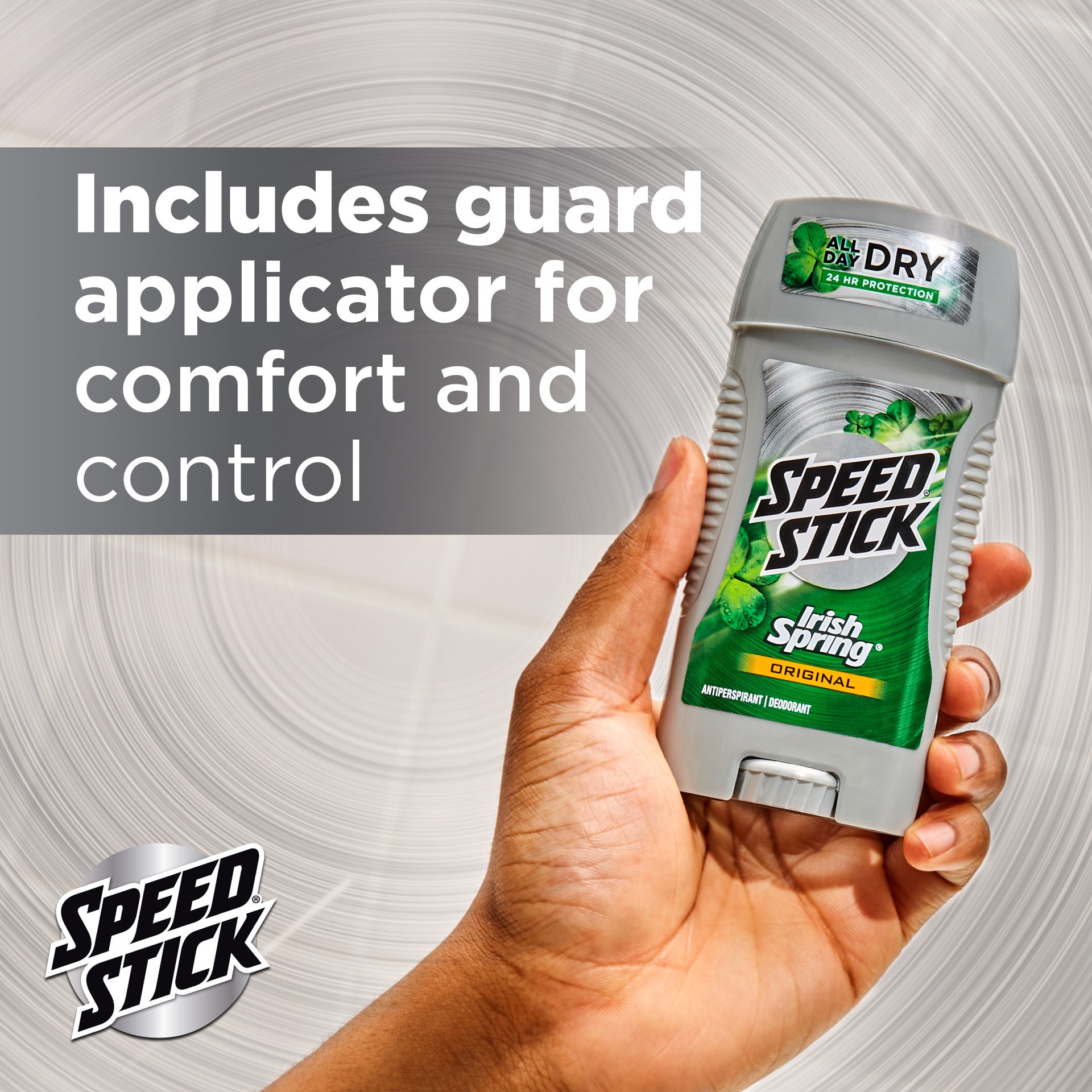 slide 6 of 10, Speed Stick Irish Spring Antiperspirant Deodorant, Original - 2.7 ounce Twin pack, 2.7 oz